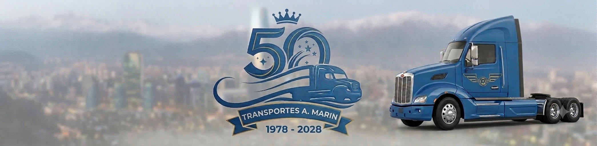 50 años de Transportes A. Marín, 1978 a 2028